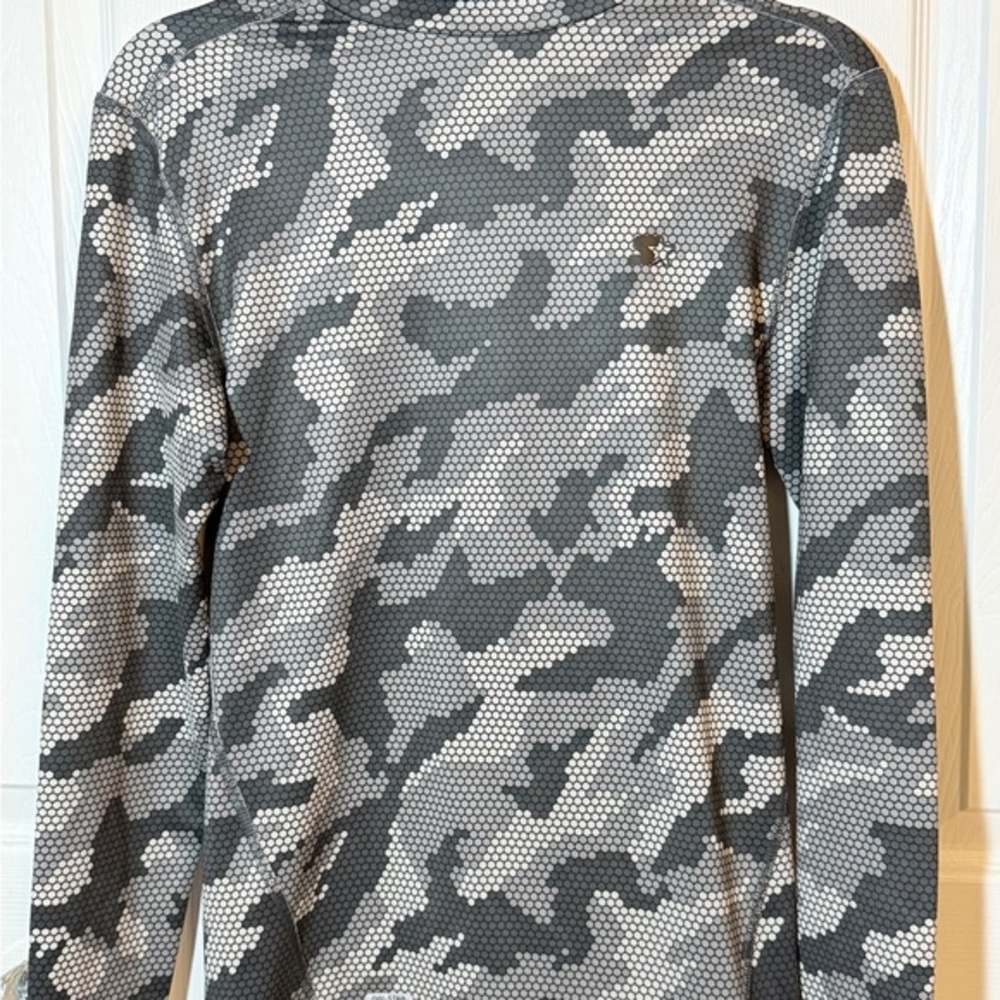 STARTER Gray Camo Long Sleeve Tee Tshirt Sz Small AM